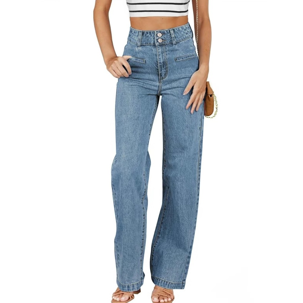 Stylish High Rise Blue Women's Jeans